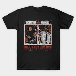 Undertaker Vs. Mankind Hell In A Cell King Of The Ring 98 T-Shirt